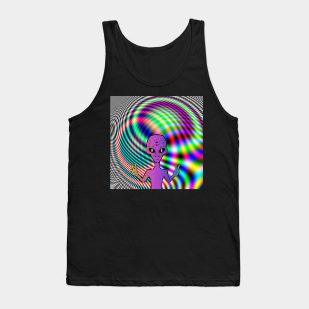 I WANT To Believe Aliens Exist Tank Top by SartorisArt1